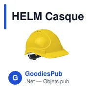 HELM Casque de sécurité en ABS - Miniature 10