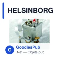 HELSINBORG Set de 6 décorations Noël. - Miniature 3