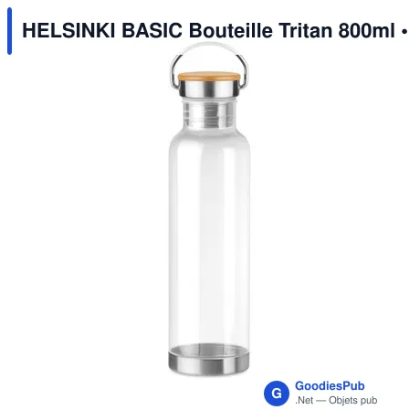 HELSINKI BASIC Bouteille Tritan 800ml