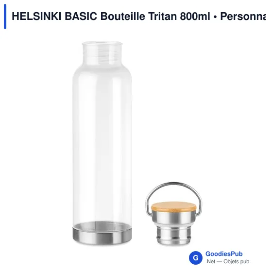 HELSINKI BASIC Bouteille Tritan 800ml - Image 4