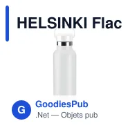HELSINKI Flacon double paroi 500 ml - Miniature 1