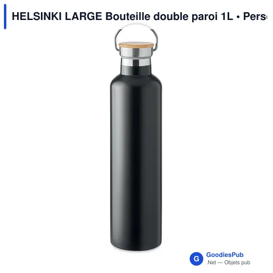 HELSINKI LARGE Bouteille double paroi 1L - Image 1