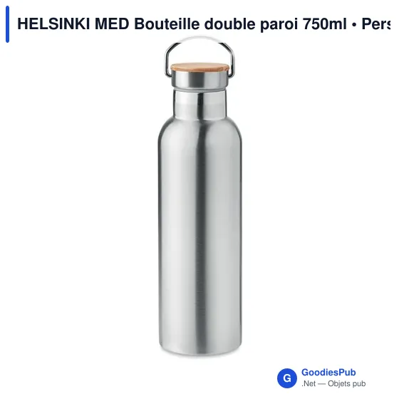 HELSINKI MED Bouteille double paroi 750ml - Image 1