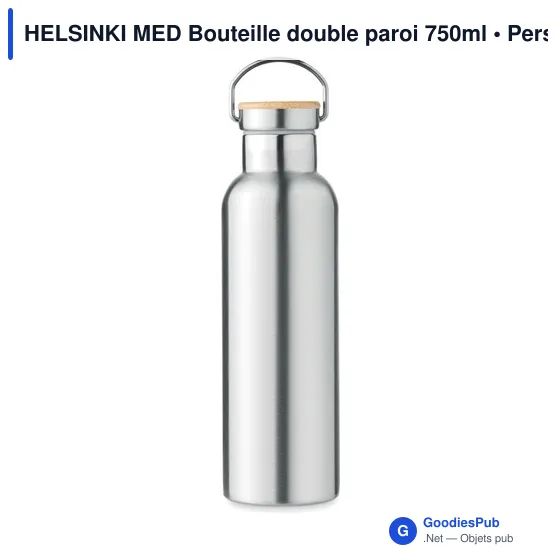 HELSINKI MED Bouteille double paroi 750ml - Image 2
