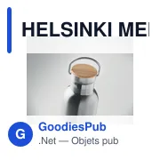 HELSINKI MED Bouteille double paroi 750ml - Miniature 5