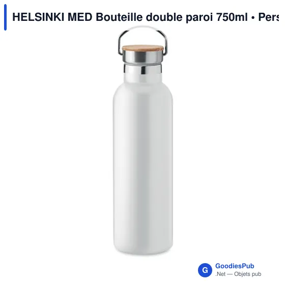 HELSINKI MED Bouteille double paroi 750ml - Image 7