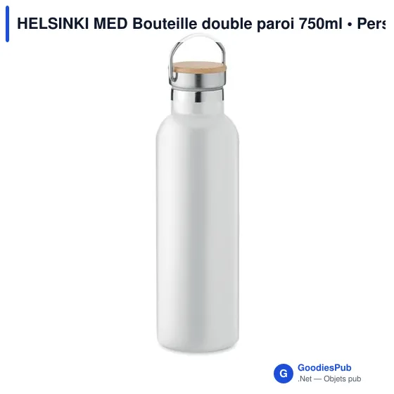 HELSINKI MED Bouteille double paroi 750ml - Image 8