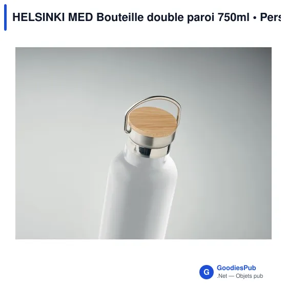 HELSINKI MED Bouteille double paroi 750ml - Image 10