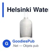 Bouteille d'eau personnalisable Helsinki 700 ml avec logo - Miniature 2