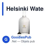 Bouteille d'eau personnalisable en verre avec logo - Helsinki 700 ml - Miniature 2