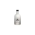 Variante noir - Bouteille d'eau personnalisable en verre avec logo - Helsinki 700 ml