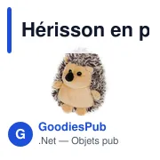 Hérisson en peluche | Spiky - Miniature 1