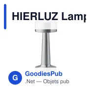 HIERLUZ Lampe de table rechargeable - Miniature 2