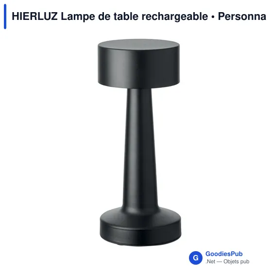 HIERLUZ Lampe de table rechargeable - Image 11
