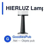 HIERLUZ Lampe de table rechargeable - Miniature 12