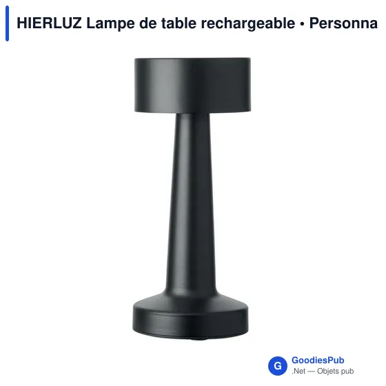 HIERLUZ Lampe de table rechargeable - Image 12
