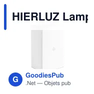 HIERLUZ Lampe de table rechargeable - Miniature 5