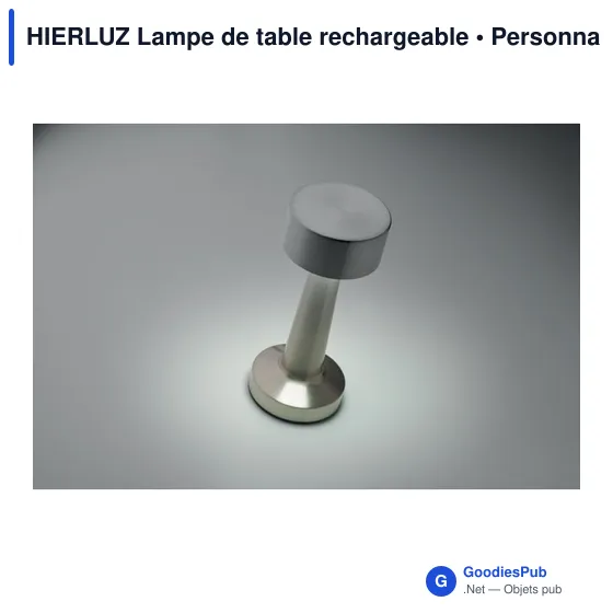 HIERLUZ Lampe de table rechargeable - Image 6