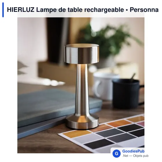 HIERLUZ Lampe de table rechargeable - Image 7
