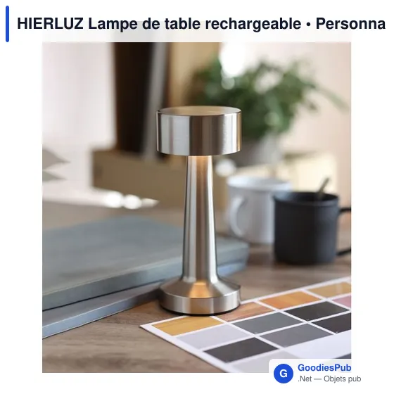 HIERLUZ Lampe de table rechargeable - Image 8