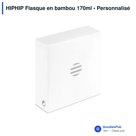 HIPHIP Flasque en bambou 170ml - Image 4