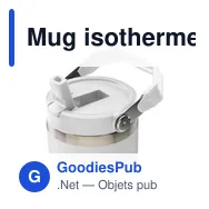 Mug isotherme personnalisable Hippo Recycled Steel Cup 900 ml avec logo - Miniature 11