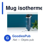 Mug isotherme personnalisable Hippo Recycled Steel Cup 900 ml avec logo - Miniature 8