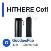 Coffret cadeau personnalisable 2 pièces avec logo - HITHERE - Miniature 2