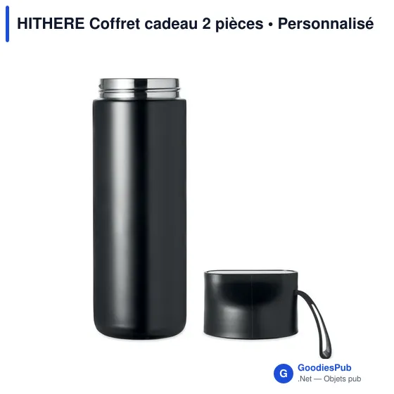 Coffret cadeau personnalisable 2 pièces avec logo - HITHERE - Image 11