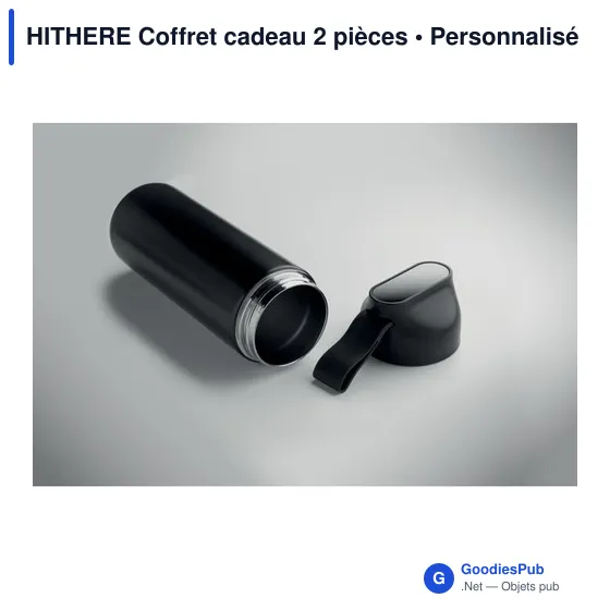 Coffret cadeau personnalisable 2 pièces avec logo - HITHERE - Image 3