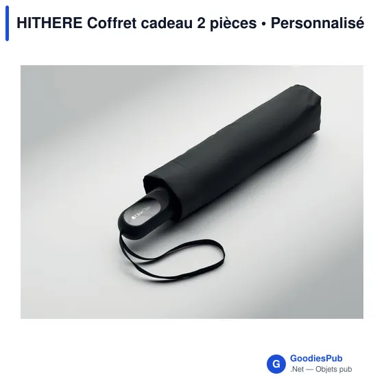 Coffret cadeau personnalisable 2 pièces avec logo - HITHERE - Image 5