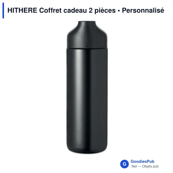 Coffret cadeau personnalisable 2 pièces avec logo - HITHERE - Image 9