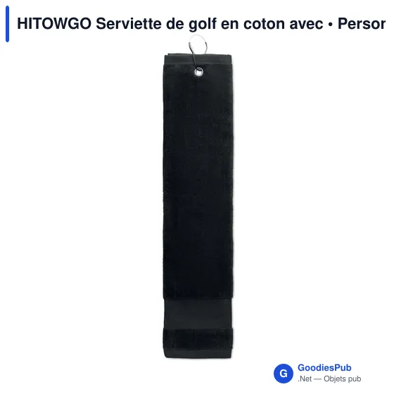 HITOWGO Serviette de golf en coton avec - Image 3