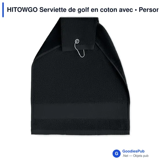 HITOWGO Serviette de golf en coton avec - Image 4
