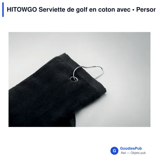 HITOWGO Serviette de golf en coton avec - Image 5