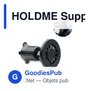 HOLDME Support magnétique de téléphone - Miniature 1