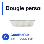 Bougie personnalisable en cire végétale avec logo - HOLIFIR - Miniature 4