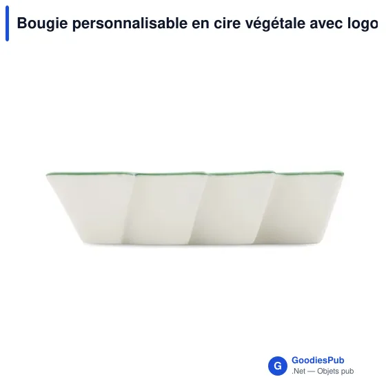 Bougie personnalisable en cire végétale avec logo - HOLIFIR - Image 4