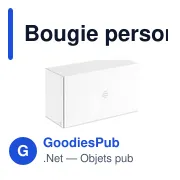 Bougie personnalisable en cire végétale avec logo - HOLIFIR - Miniature 8