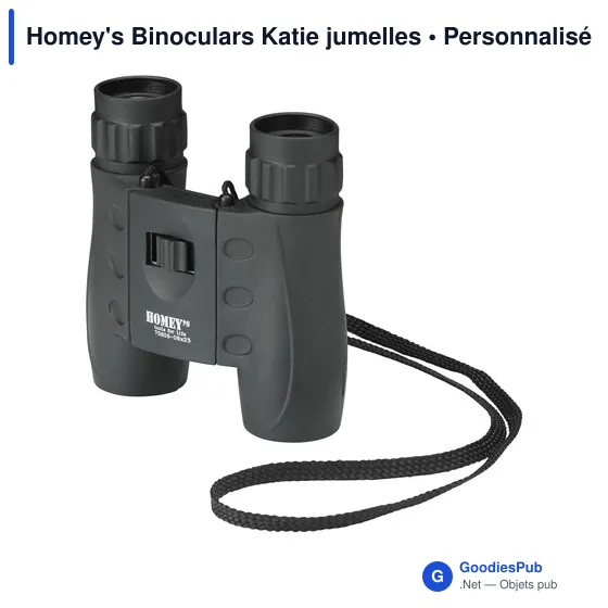 Jumelles personnalisables Homey's Binoculars Katie avec logo - Image 2