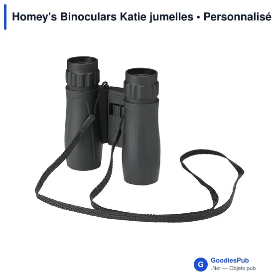 Jumelles personnalisables Homey's Binoculars Katie avec logo - Image 3