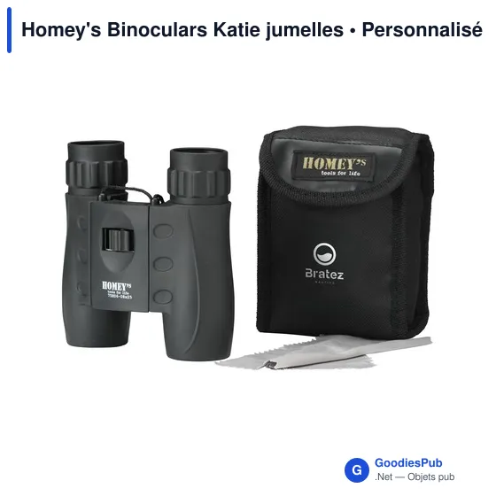 Jumelles personnalisables Homey's Binoculars Katie avec logo - Image 4