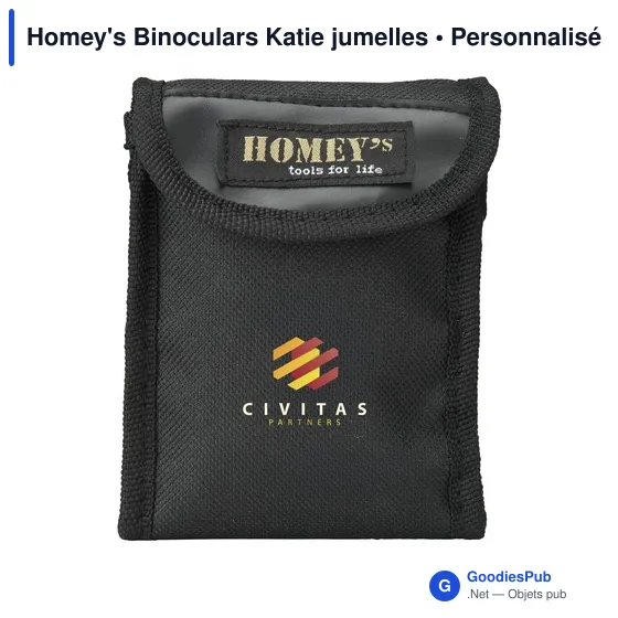 Jumelles personnalisables Homey's Binoculars Katie avec logo - Image 5