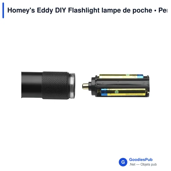 Lampe de poche personnalisable Homey's Eddy DIY avec logo - Image 5