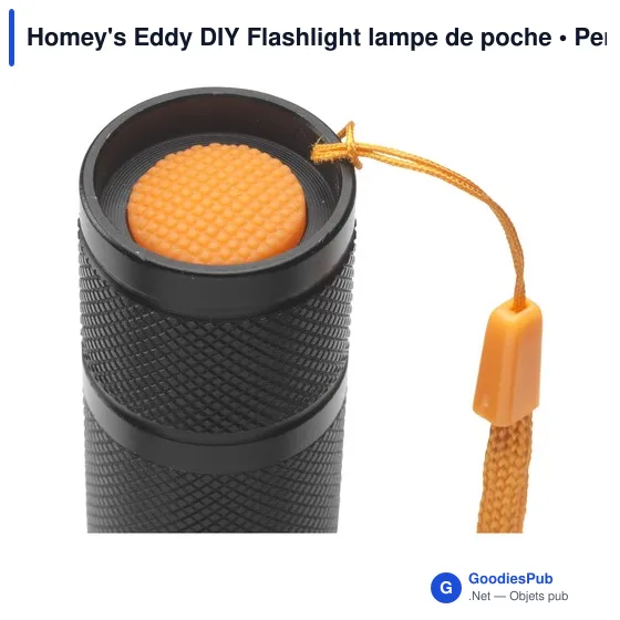 Lampe de poche personnalisable Homey's Eddy DIY avec logo - Image 6