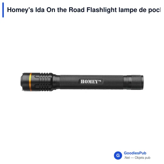 Lampe de poche personnalisable Homey's Ida On the Road avec logo - Image 2
