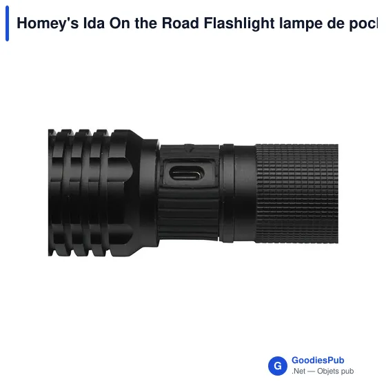 Lampe de poche personnalisable Homey's Ida On the Road avec logo - Image 4