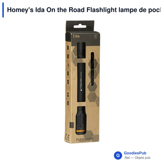 Lampe de poche personnalisable Homey's Ida On the Road avec logo - Image 7