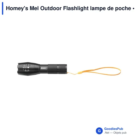 Lampe de poche personnalisable Homey's Mel Outdoor avec logo - Image 2