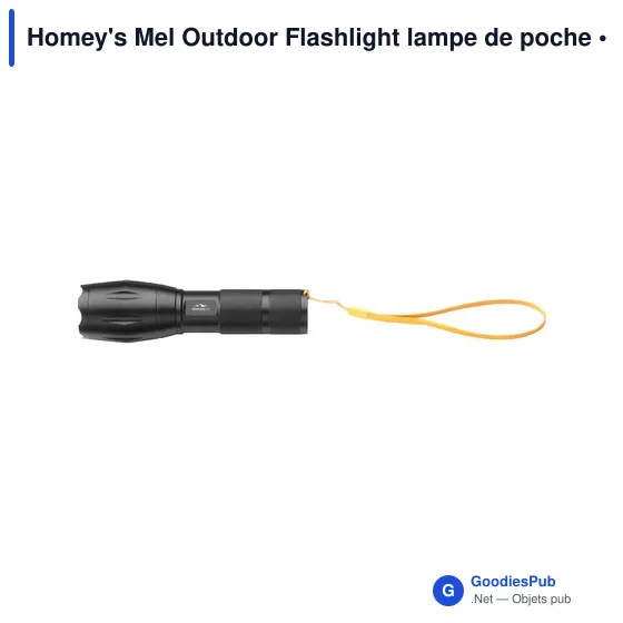 Lampe de poche personnalisable Homey's Mel Outdoor avec logo - Image 4